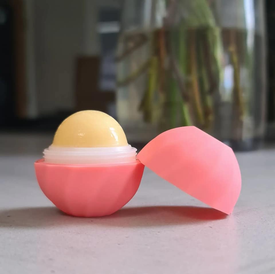 PINK Grapefruit Natural Lip Balm