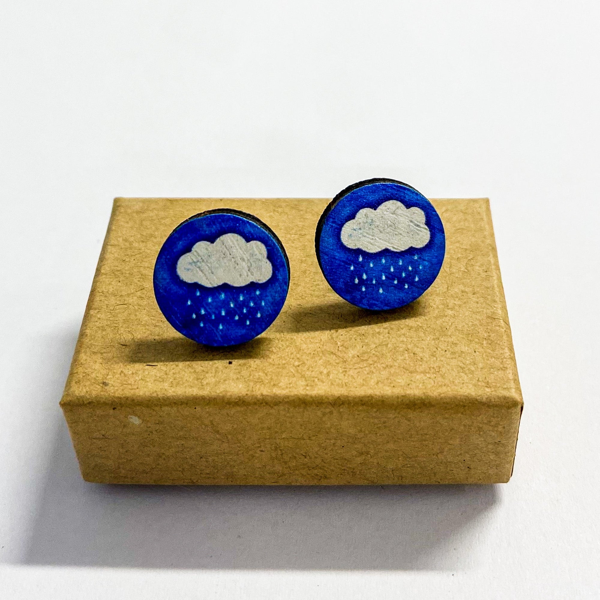 Handmade RAIN RAIN GO AWAY Earring