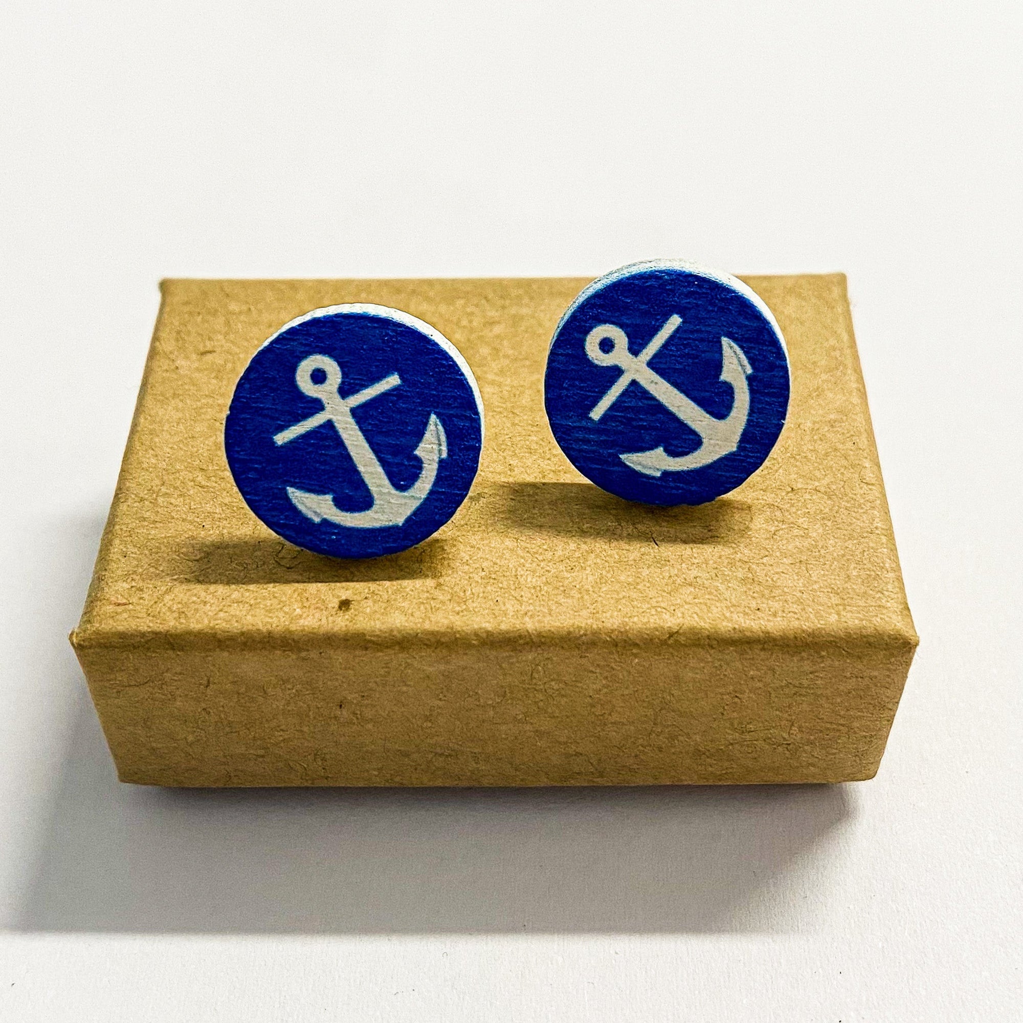 Anchor Cruise Ship Earring