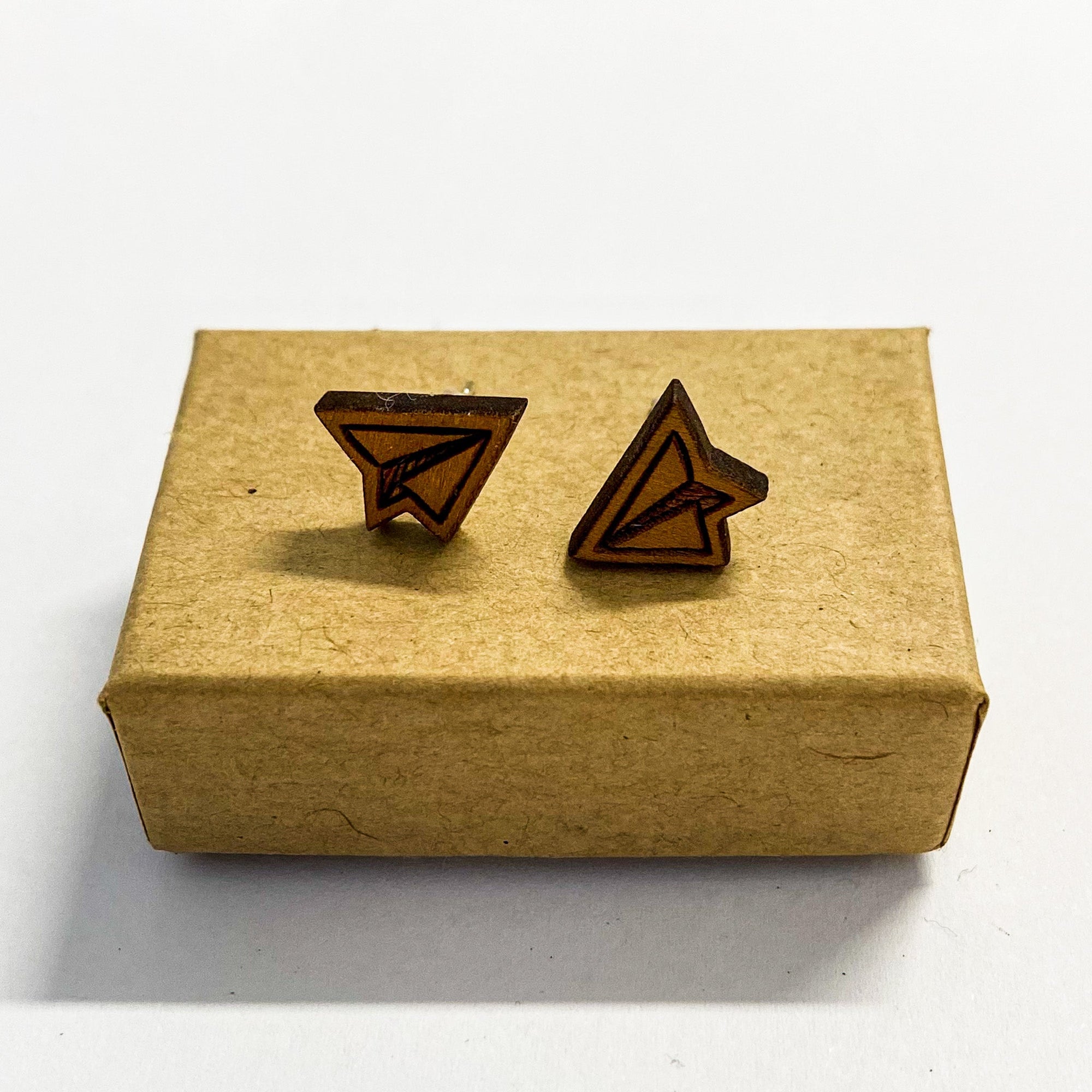 Paper Aeroplane Earrings