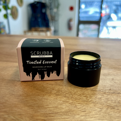 Toasted Coconut Natural Lip Balm Tub